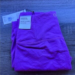 Alia Vibrant Purple Leggings